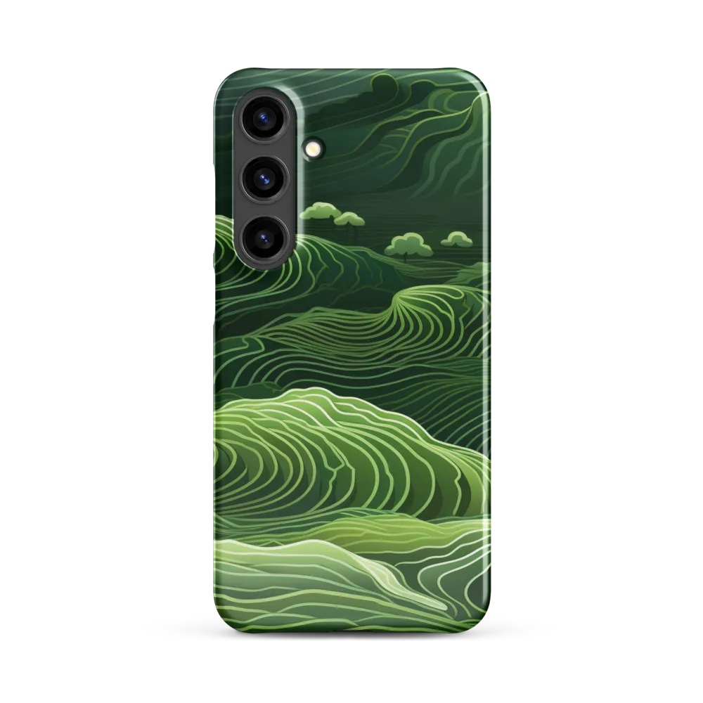 Whispers of Green Hills | Phone Case |  S24 Plus | Snap Case | Glossy