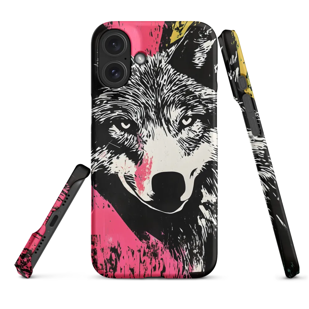 Intense Gaze of the Wolf