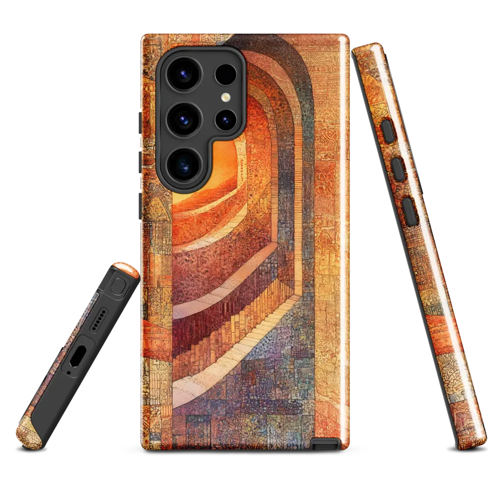 The Journey Through Shadows | Phone Case |  S24 Ultra | Tough Case | Glossy
