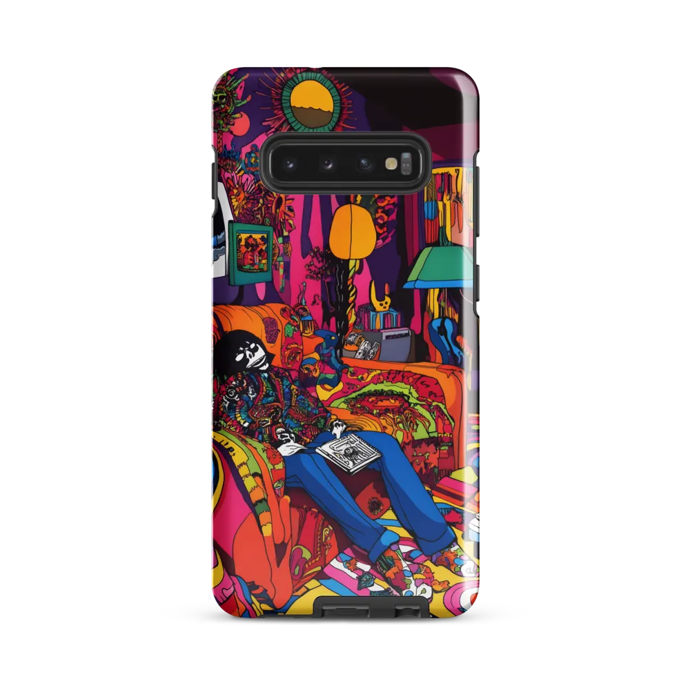 Psychedelic Reverie | Phone Case |  S10 Plus | Tough Case | Glossy