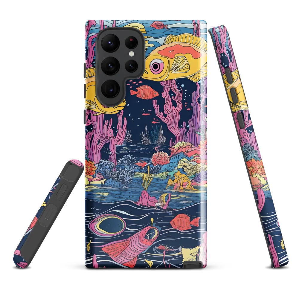 Underwater Dreamscape: A Playful Encounter