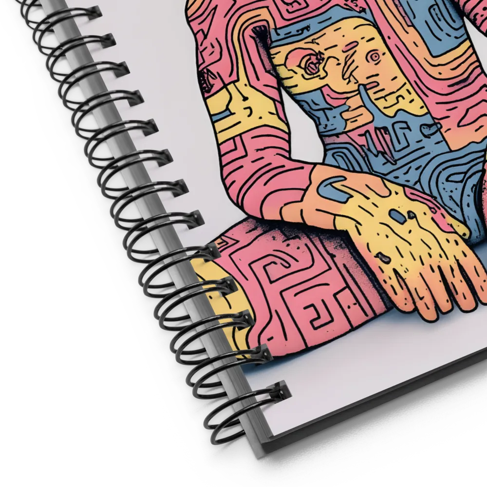 Contemplation in Color | Spiral Notebook