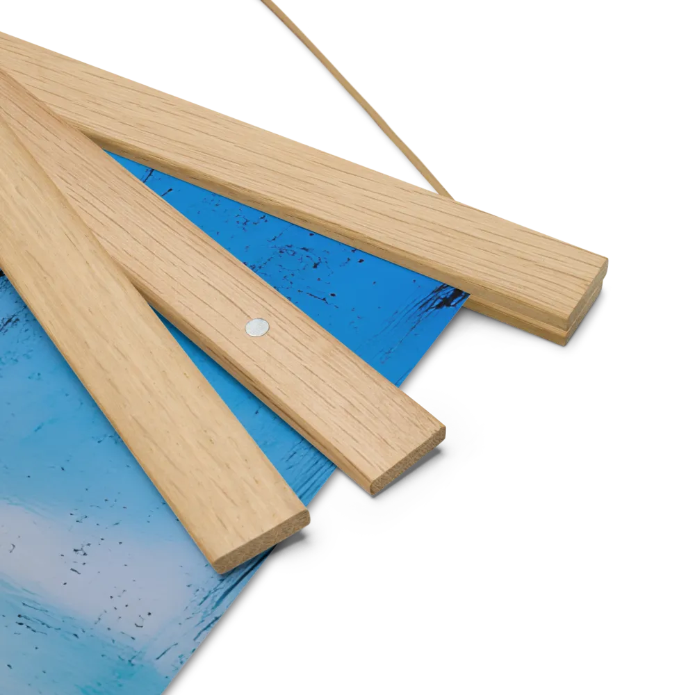 Reflections of Tranquility | Poster With Oak Wood Hanger | 18″×18″