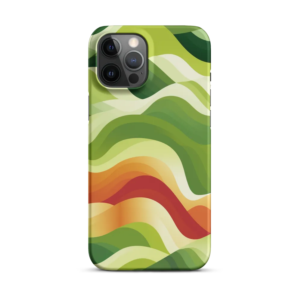 Waves of Nature | Phone Case |  12 Pro Max | Snap Case | Matte