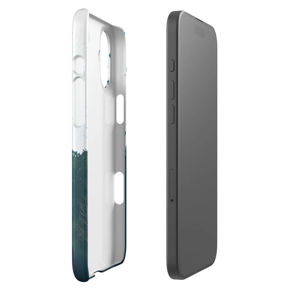 Blue Contemplation | Phone Case |  16 Plus | Snap Case | Matte