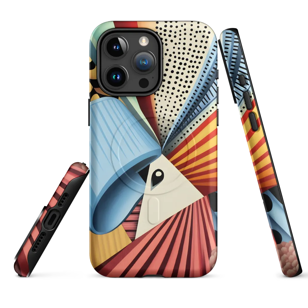 Symphony of Shapes | Phone Case |  15 Pro Max | MagSafe® Tough Case | Matte