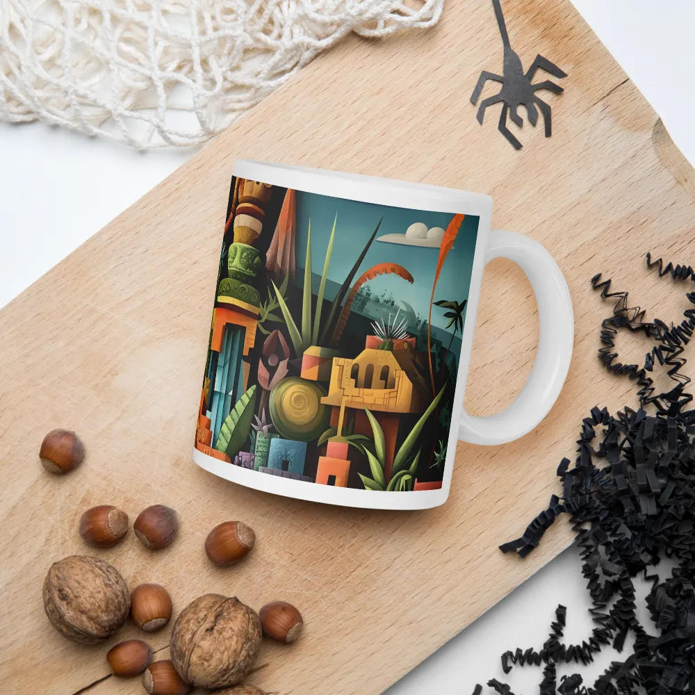 Embrace of the Mythical Landscape | Mugs | Multiple Sizes & Colors