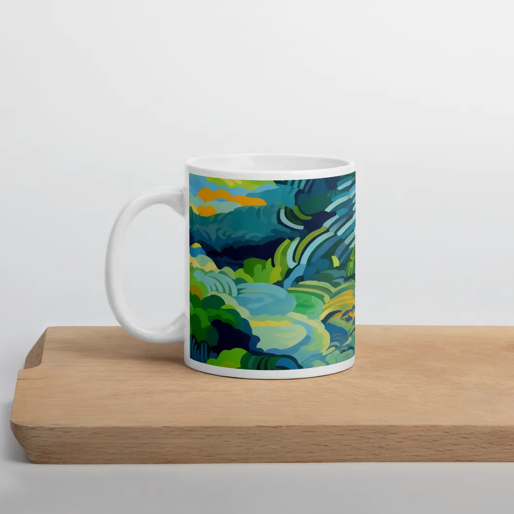 Harmony of Nature | Mug with White inside | 11 oz