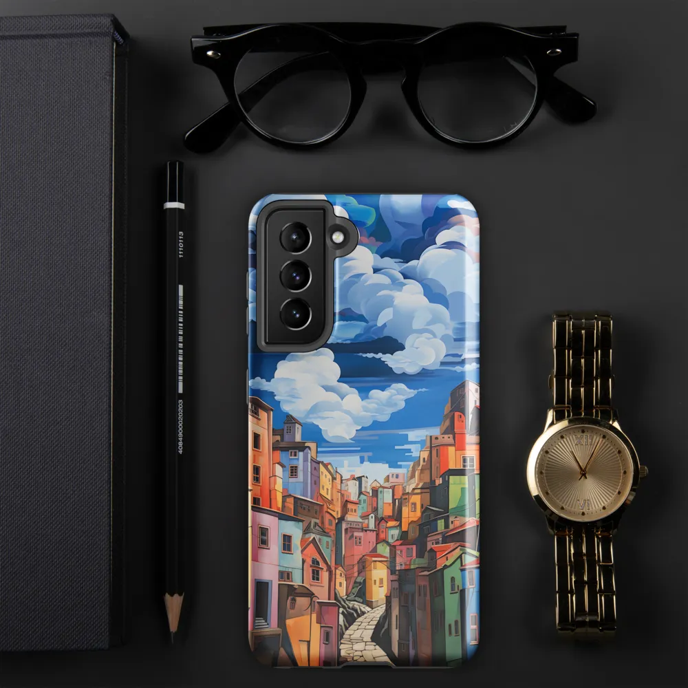 Whimsical Heights: A Vibrant Cityscape