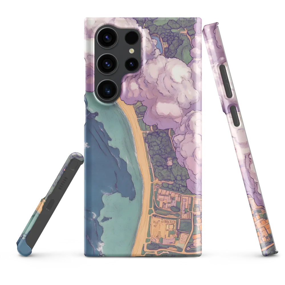 Serenity Over the Coast | Phone Case |  S23 Ultra | Snap Case | Matte