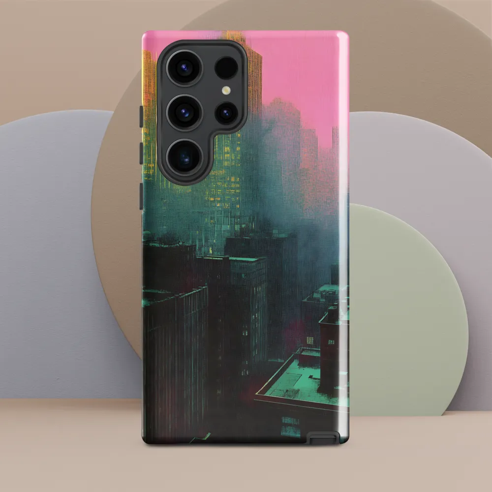 City in Twilight | Phone Case |  S23 Ultra | Tough Case | Glossy
