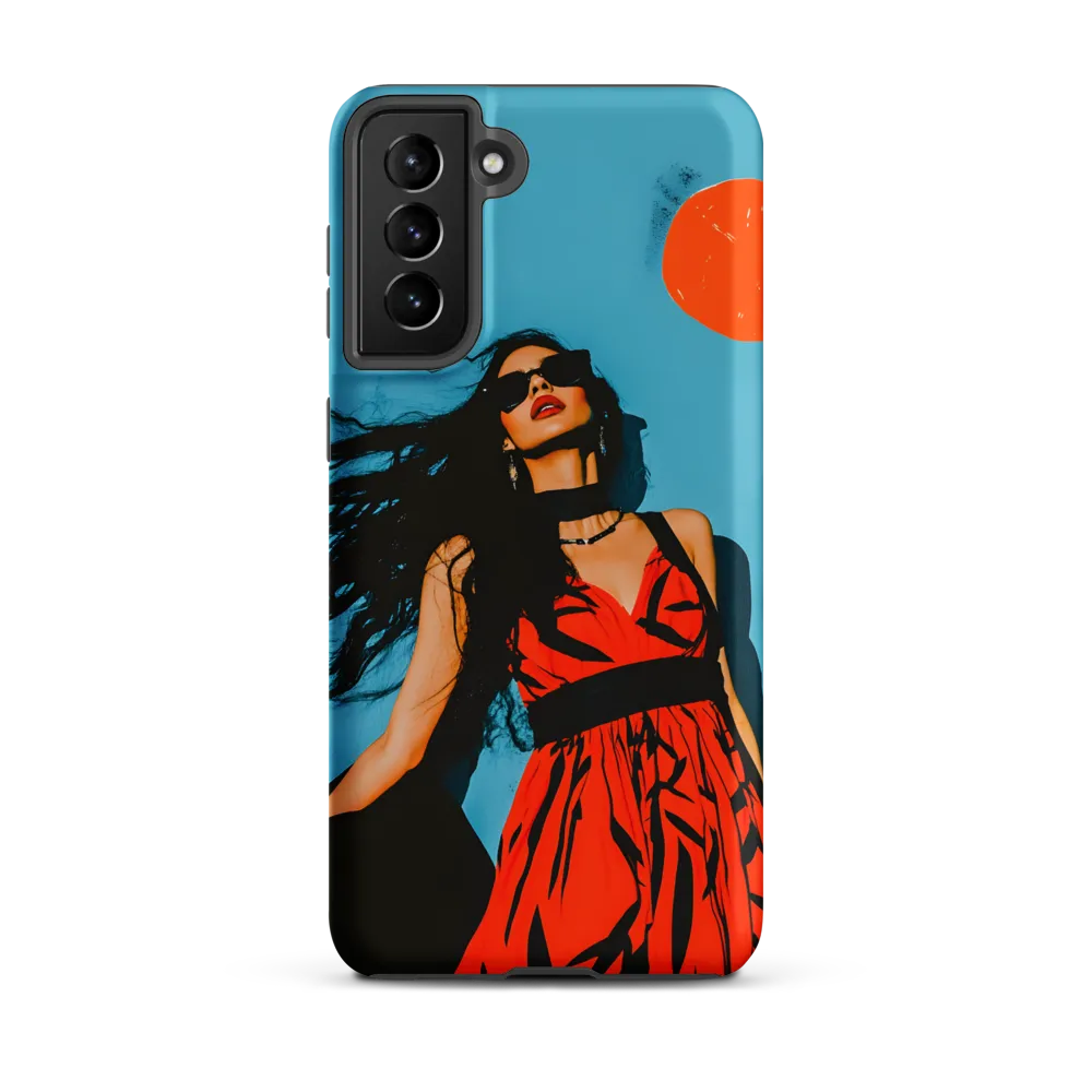Sunset in Fashion: A Modern Portrait