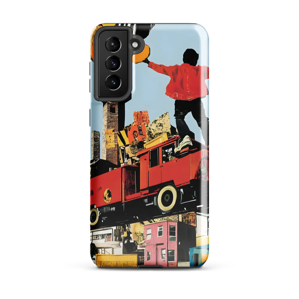Balancing Freedom | Phone Case |  S21 Plus | Tough Case | Glossy