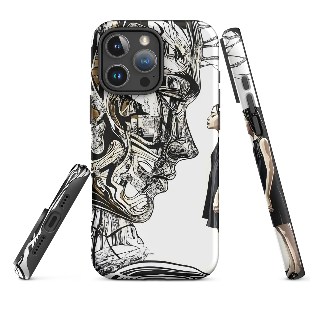 Reflections of Duality | Phone Case |  16 Pro Max | Tough Case | Matte