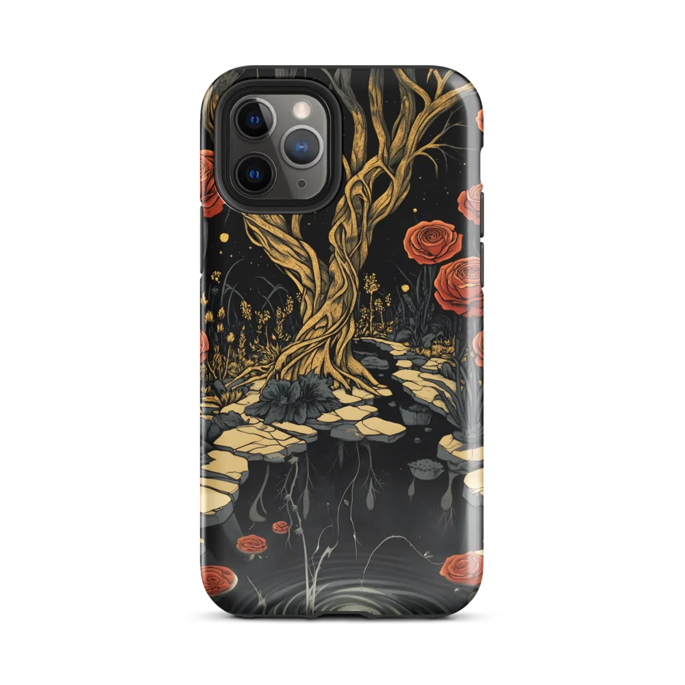 Golden Boughs and Scarlet Roses