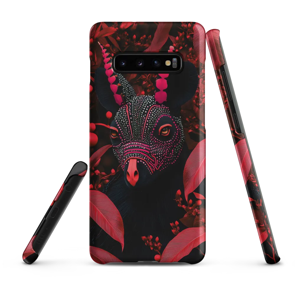 Mystique in Red | Phone Case |  S10 Plus | Snap Case | Matte