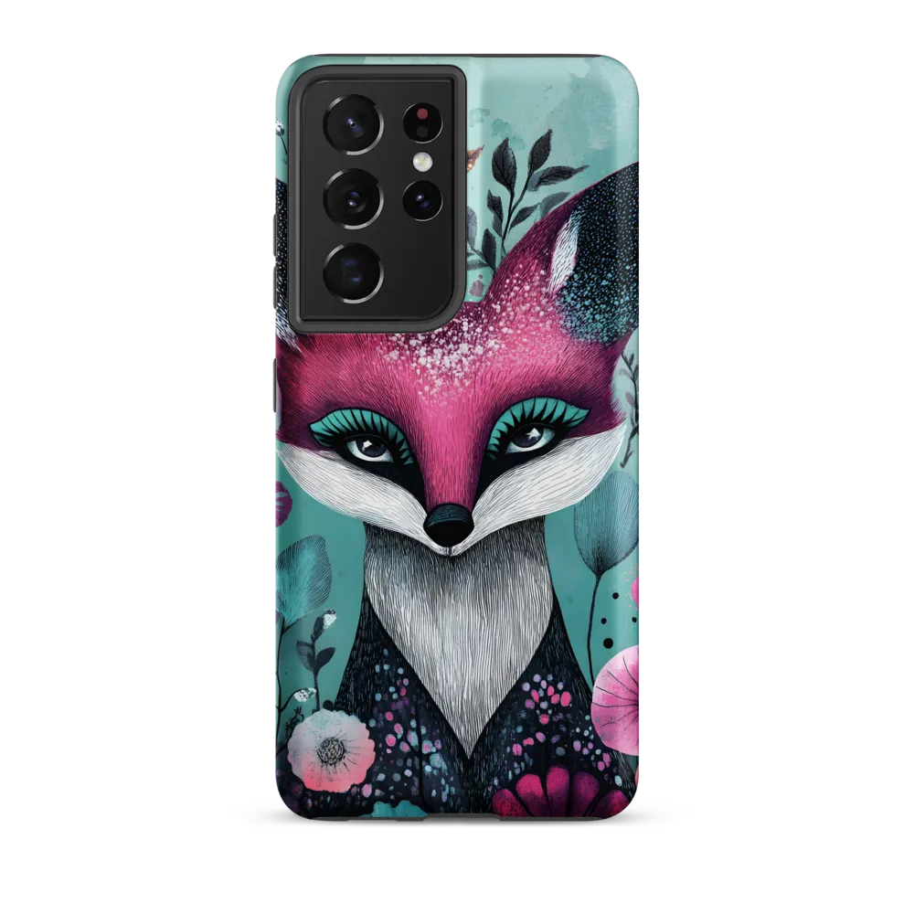 Whimsical Fox Among Blossoms