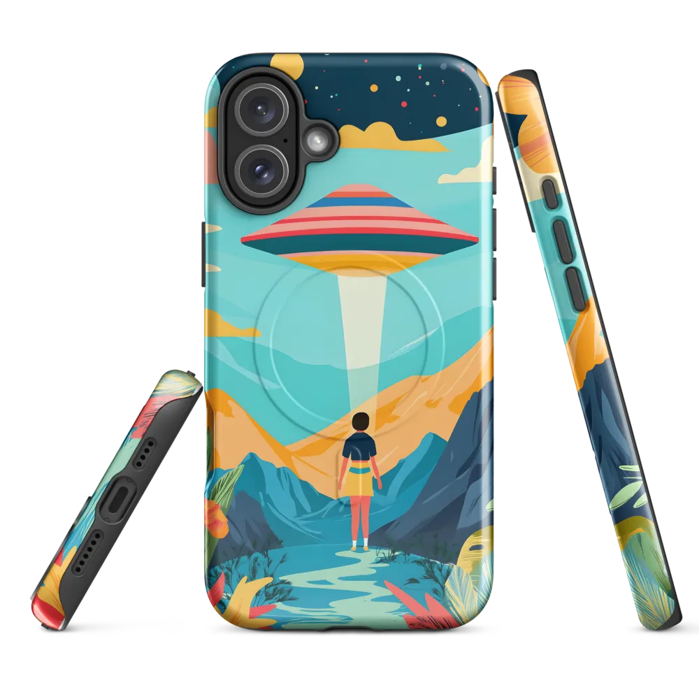 Celestial Encounter | Phone Case |  16 Plus | MagSafe® Tough Case | Glossy