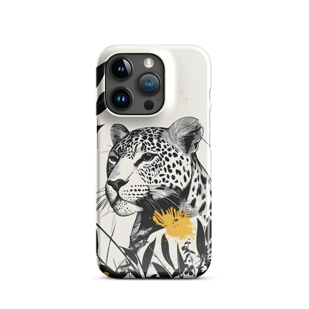 Majestic Leopard Amongst Flora