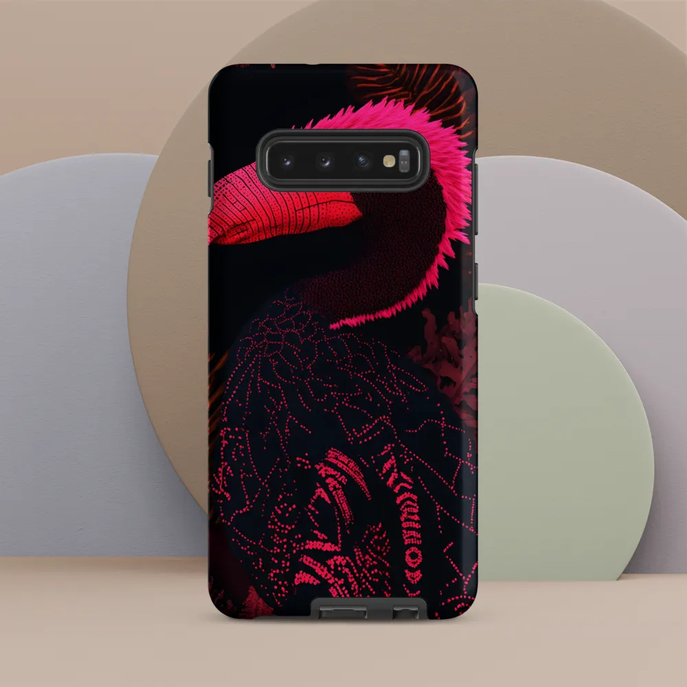 Tropical Echoes: A Modern Avian Portrait