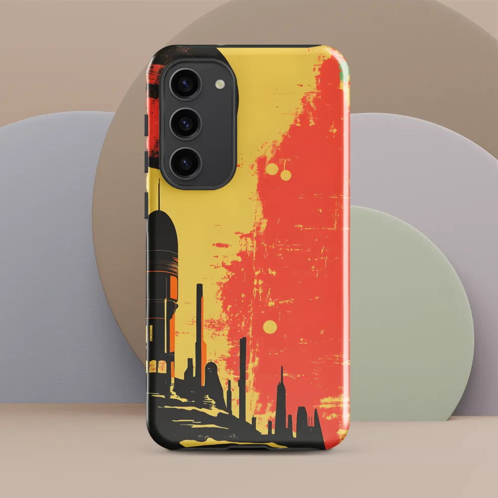 Journey to the Stars: A Retro-Futuristic Landscape