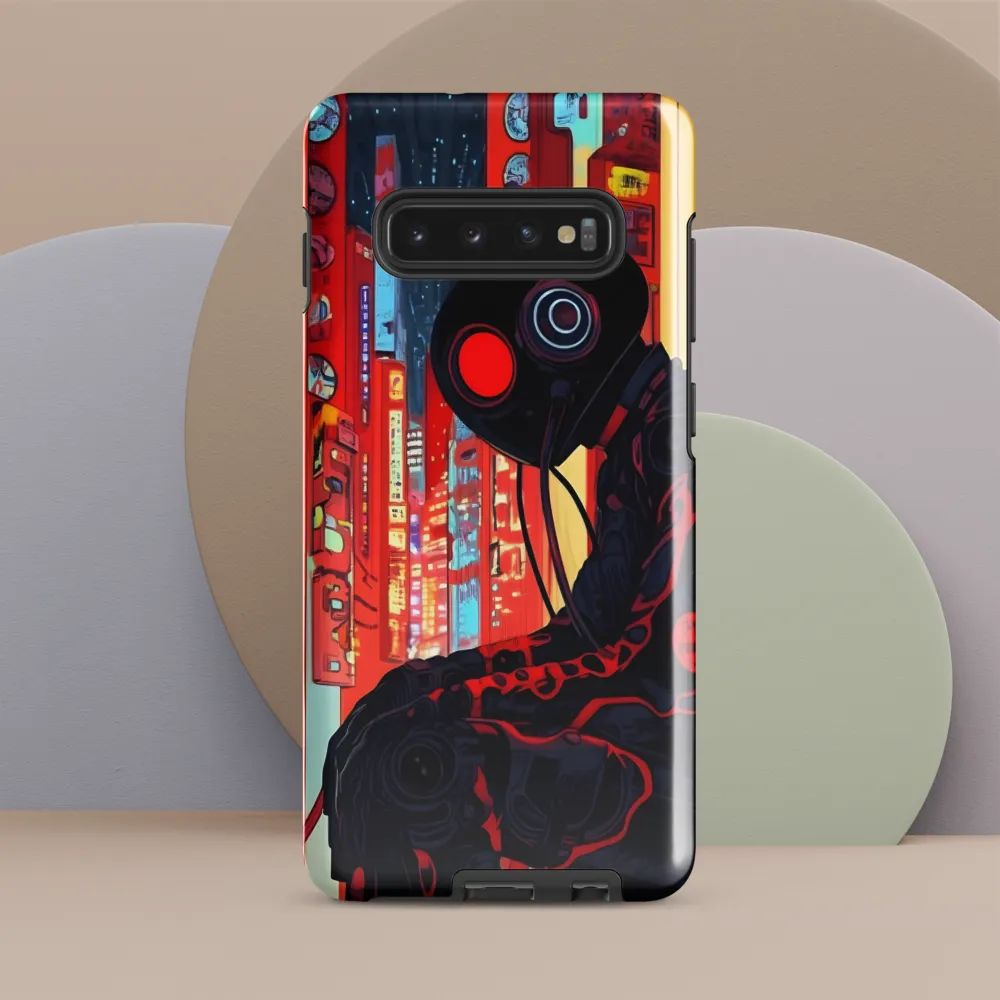 The Weight of Neon Dreams | Phone Case |  S10 Plus | Tough Case | Glossy