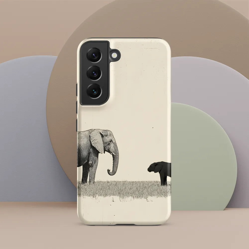 Contrasting Companions | Phone Case |  S22 | Tough Case | Matte