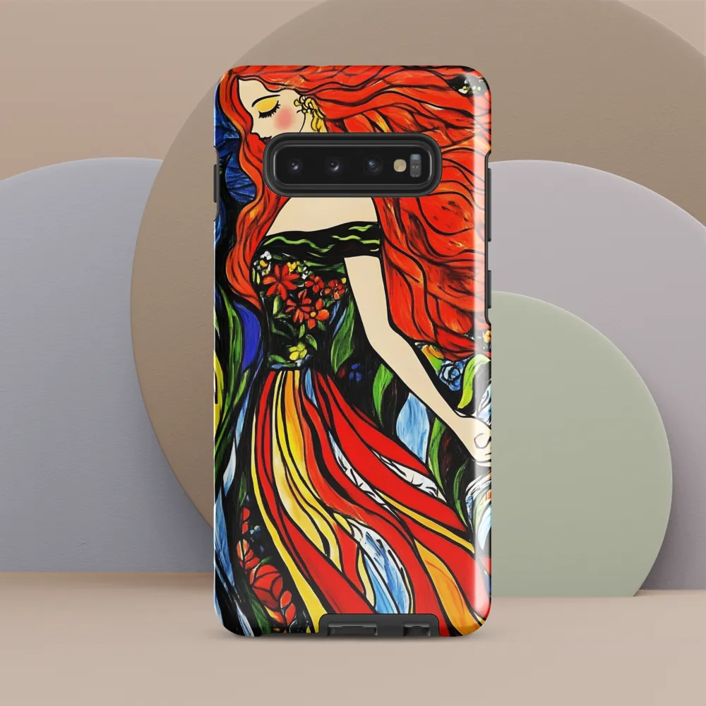 The Vibrant Spirit | Phone Case |  S10 Plus | Tough Case | Glossy