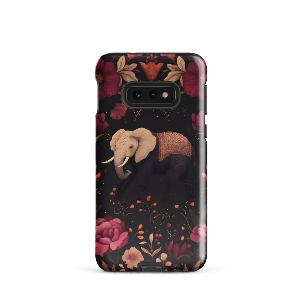 Whispers of the Wild: Elephants and Blooms