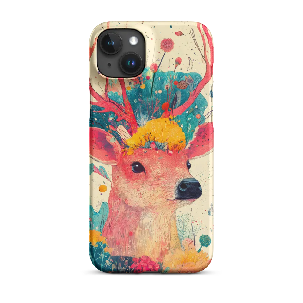 Whimsical Harmony: A Deer in Bloom