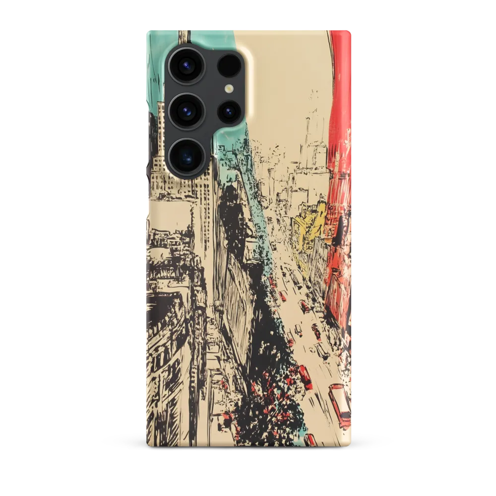 Dynamic Urban Symphony | Phone Case |  S23 Ultra | Snap Case | Matte