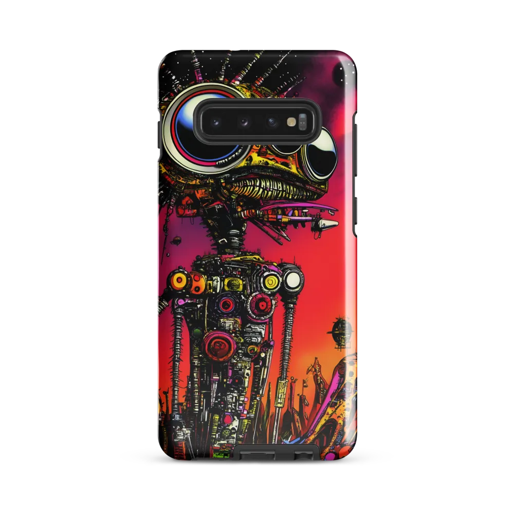 Futuristic Sentinel | Phone Case |  S10 Plus | Tough Case | Glossy