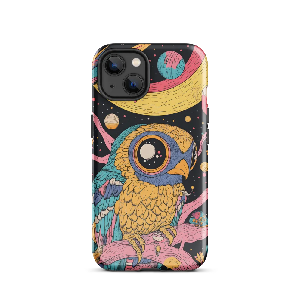 Whimsical Cosmic Owl