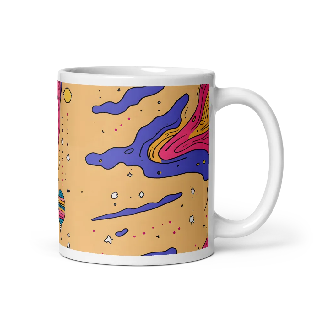 Alien Whimsy: A Surreal Encounter | Mugs | Multiple Sizes & Colors