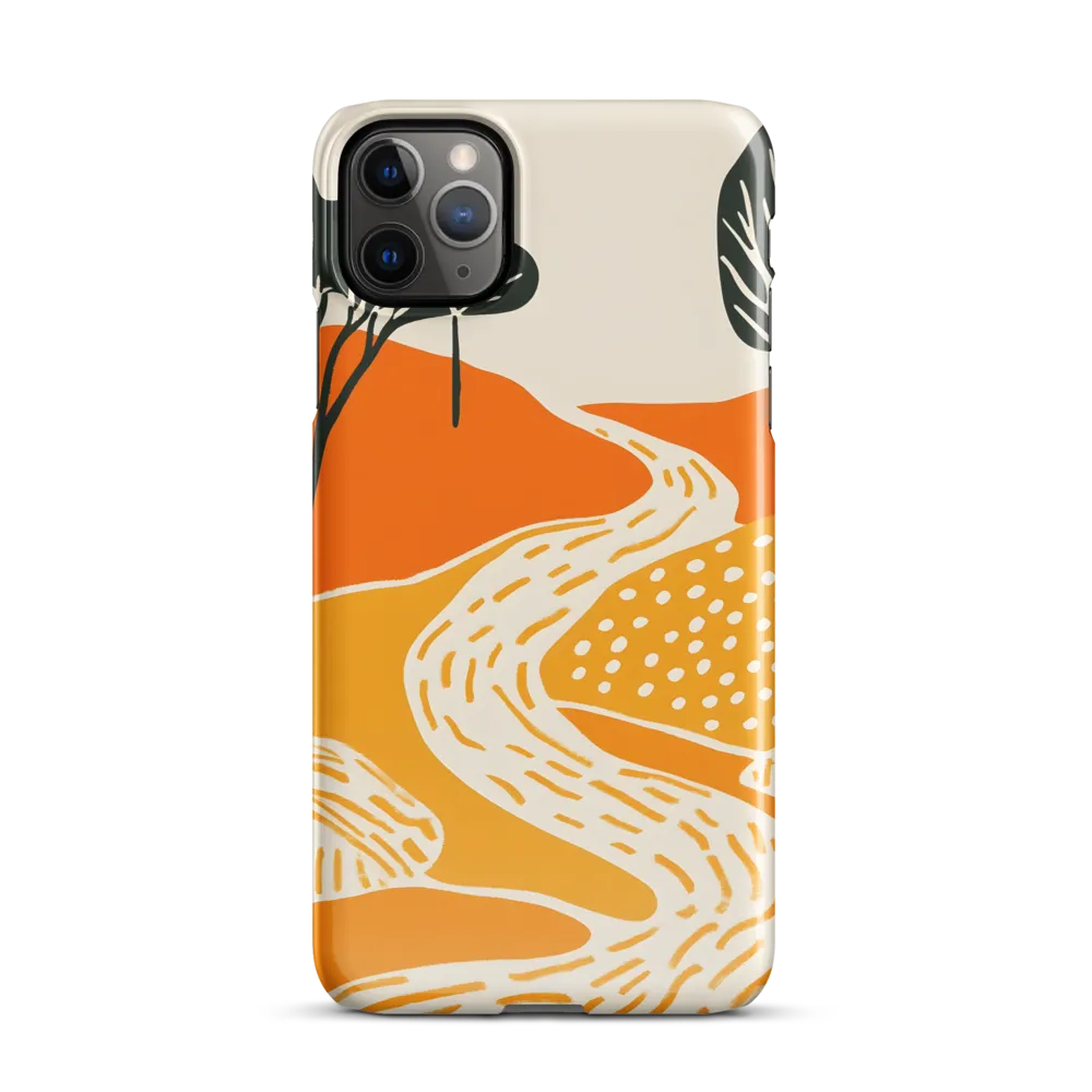 Winding Paths of Color | Phone Case |  11 Pro Max | Snap Case | Glossy