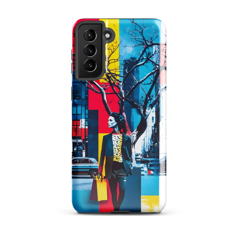 Urban Elegance | Phone Case |  S21 Plus | Tough Case | Glossy