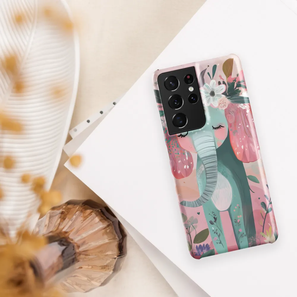 Whimsical Elephant in Bloom