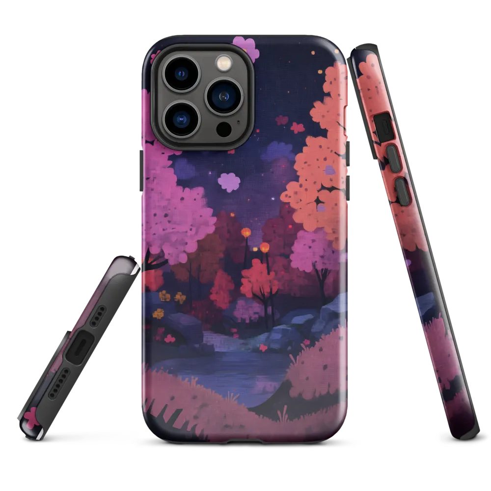 Whispers of Spring: A Serene Landscape | Phone Case |  13 Pro Max | Tough Case | Glossy
