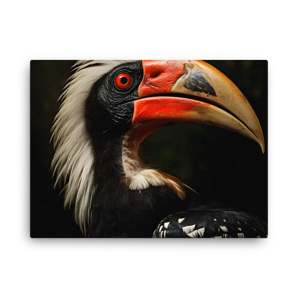 Majesty of the Hornbill | Thin Canvas | 18″×24″
