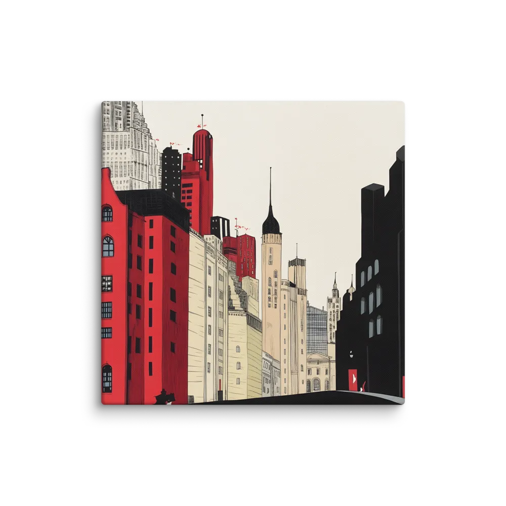 Urban Reverie | Canvas | 28″×28″