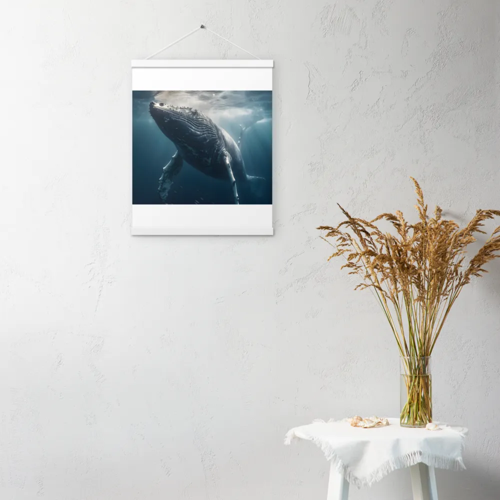 Graced by the Depths | Poster With White Wood Hanger | 16″×20″