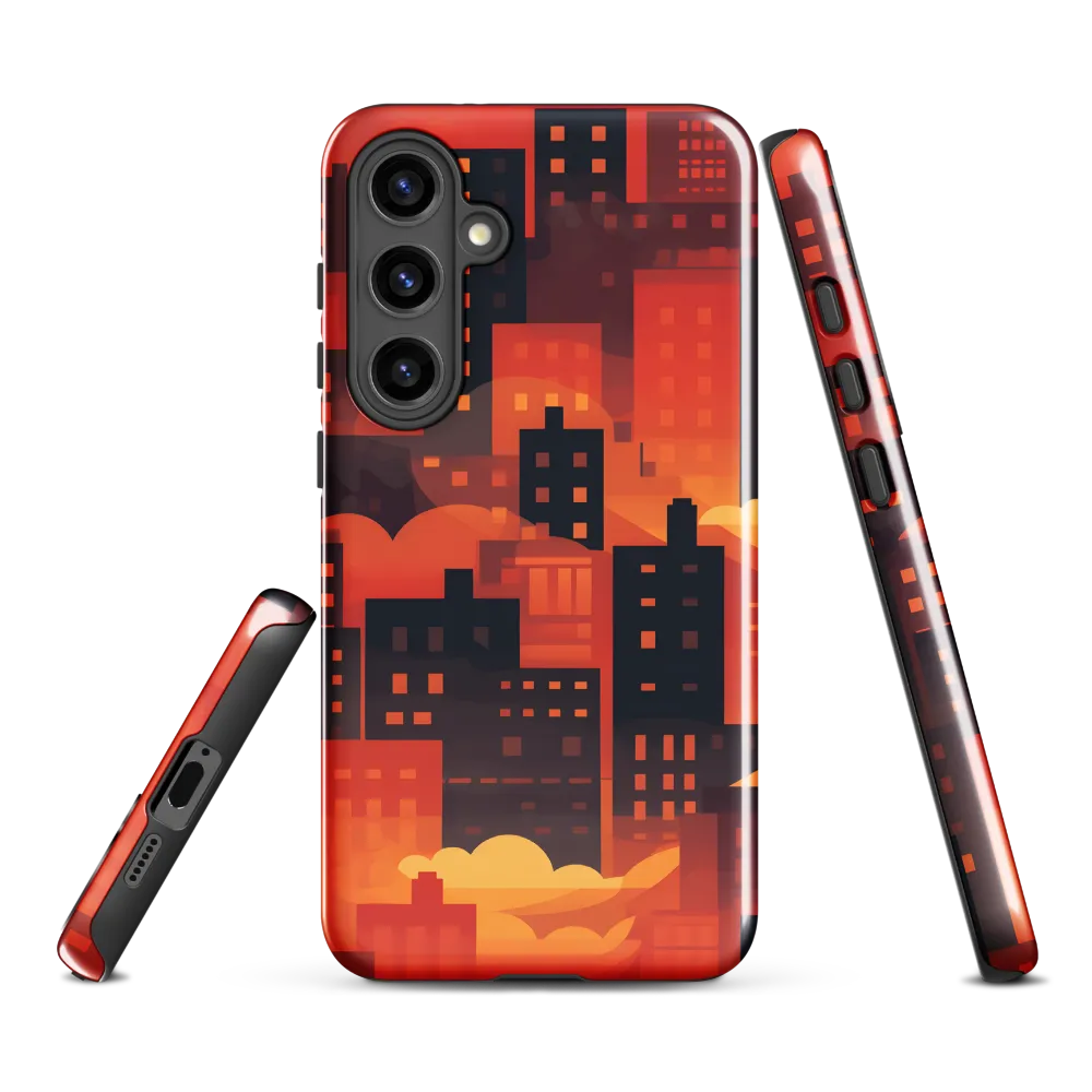 Radiance of the Urban Horizon | Phone Case |  S24 Plus | Tough Case | Glossy