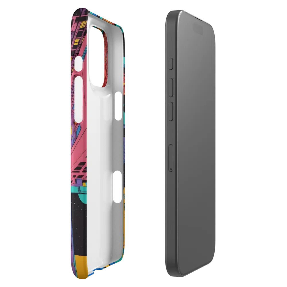 Aerial Dreamscape: The Pulse of Urban Life | Phone Case |  16 Pro Max | Snap Case | Matte