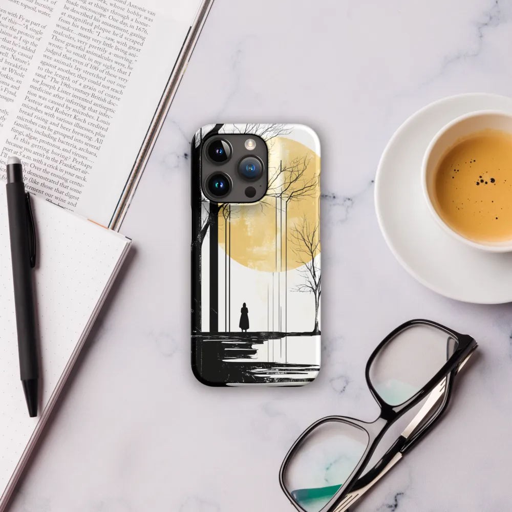 Solitude Under the Yellow Sun | Phone Case |  15 Pro | Snap Case | Matte