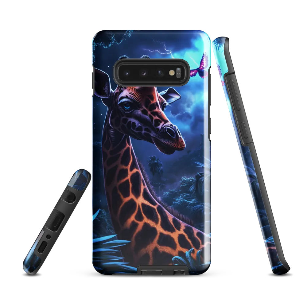 Mystical Giraffe in Twilight Jungle | Phone Case |  S10 Plus | Tough Case | Glossy