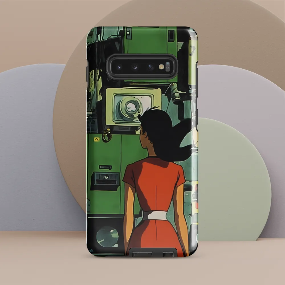 Reflections on Technology | Phone Case |  S10 Plus | Tough Case | Glossy