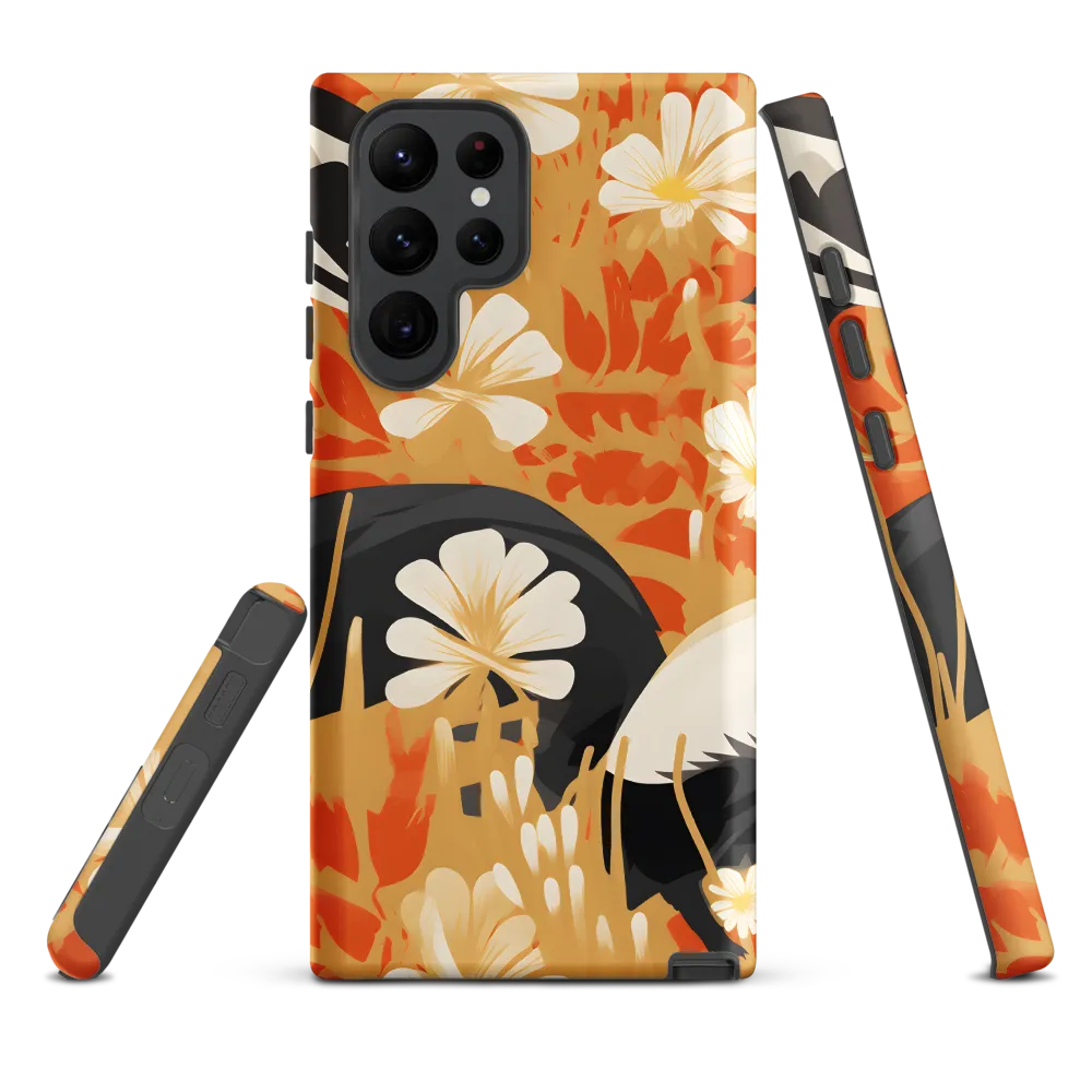 Whimsical Badgers in Bloom