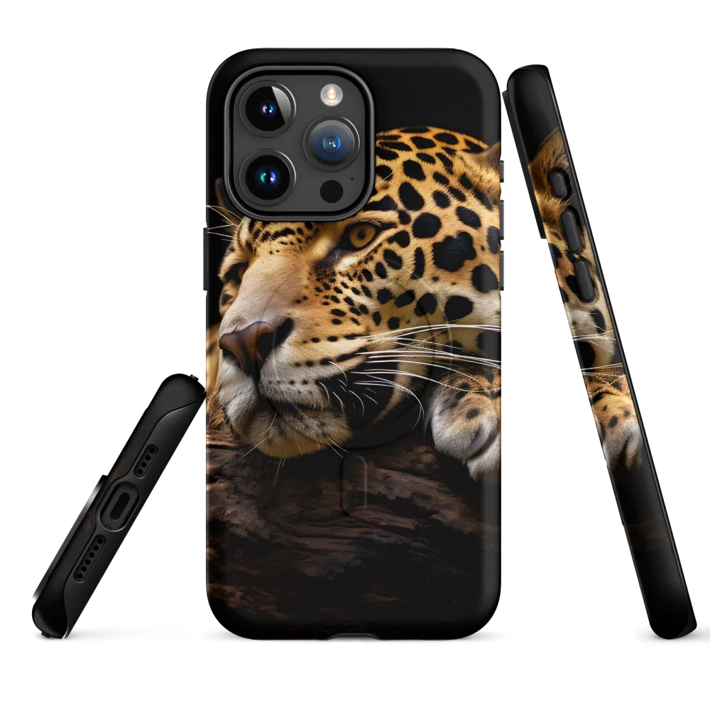 Tranquil Majesty: The Resting Leopard