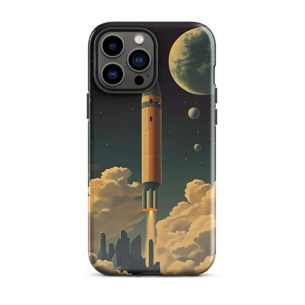 Journey Through the Cosmic Frontier | Phone Case |  13 Pro Max | Tough Case | Glossy