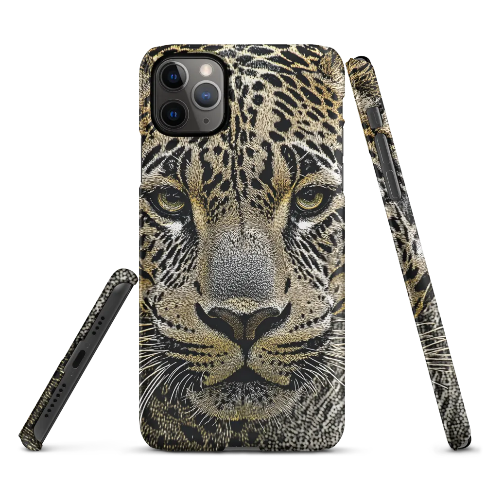 The Majestic Gaze: Portrait of a Leopard